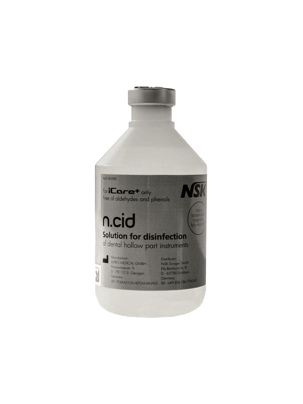 N.Cid Solution de Nettoyage pour ICARE+ (500ml x 6)