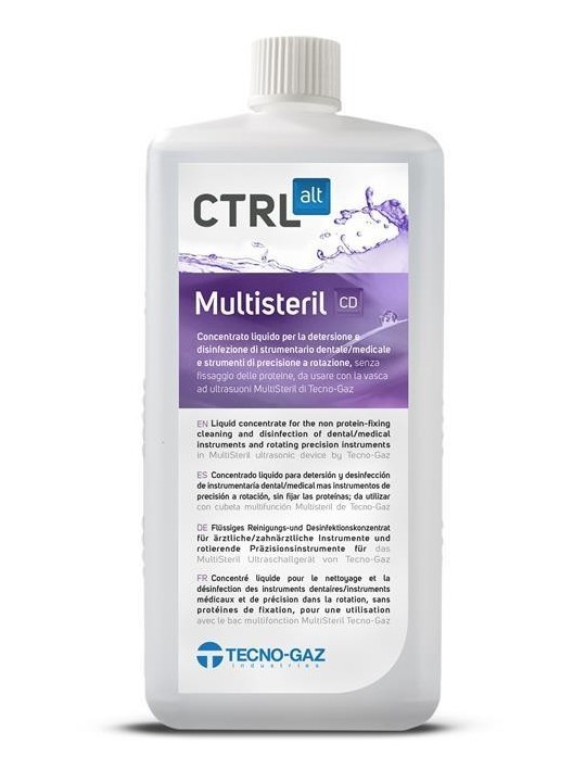 Multisteril CD Ctrl+Alt - Liquide nettoyant désinfectant - Carton de 6