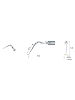 NSK INSERT ULTRASONIQUE E4