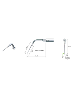 NSK INSERT ULTRASONIQUE E7D