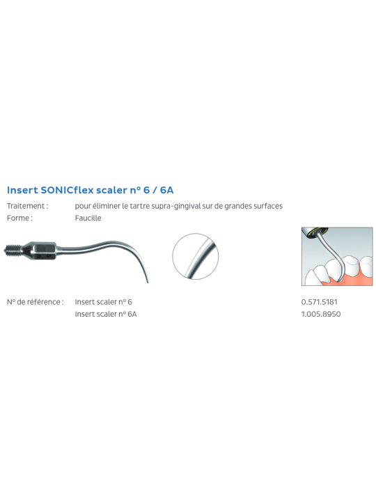 KAVO INSERT SONICflex n°6