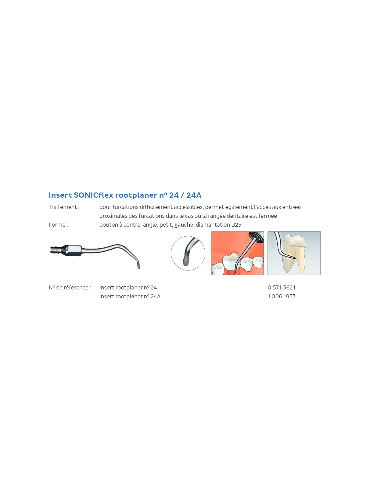 KAVO INSERT SONICflex n°24