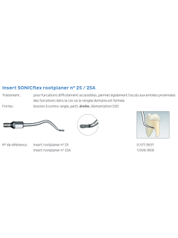 KAVO INSERT SONICflex n°25